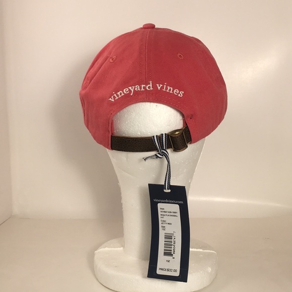 🔥 Vineyard Vines women's Hat in Red - Picture 4 of 8